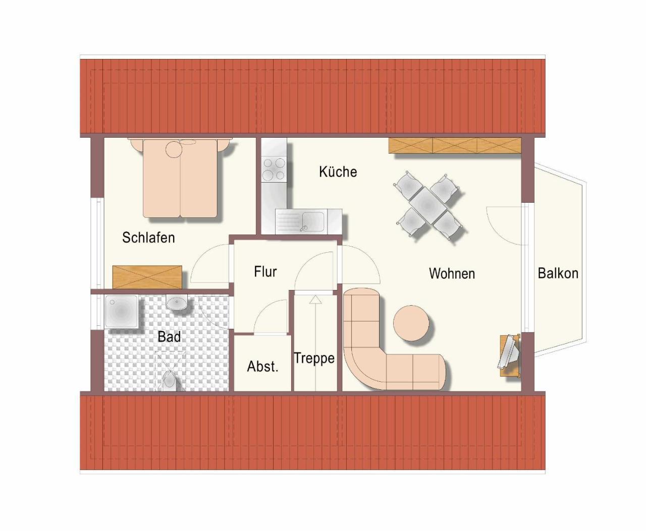 Ferienwohnung Rudis Obstgarten Jork Bagian luar foto